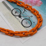 SPRAY PAINTED WOMENS BAG CHAIN BAG STRAP_CWMM5092