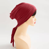 SOLID COLOR CRYSTAL HEMP LONG TAIL HEADSCARF_CWASC2442