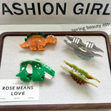 NEW CARTOON DINOSAUR HAIR CLIP STEGOSAURUS_CWAHA5724