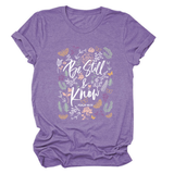 Womens Faith Tee, Be Still And Know_Cwtts1480