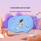 BOYS SILICONE SWIM CAP ASTRONAUT PRINT_CWMM6783