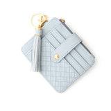 DIY ZIPPER WALLET WITH KEYCHAIN MULTI CARD HOLDER_CWAB4992