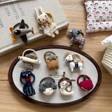 Forest Cartoon Animal Hair Ties_Cwaha08390