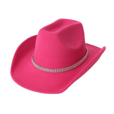 FELT WESTERN COWBOY HAT FOR MUSIC PARTY NIGHTS_CWAH3632