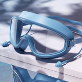 HD ANTI FOG SWIM GOGGLES LARGE FRAME FOR ADULTS_CWMM6642