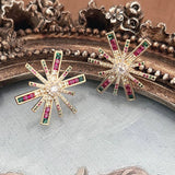 PERSONALIZED FIREWORKS EARRINGS_CWAJE1518