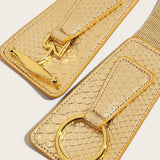 Cwabe0563_Solid Color Multi Functional Elastic Belt