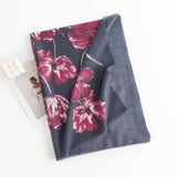 FLORAL PRINT SCARF SOFT COMMUTER WRAP FOR WOMEN_CWASC0471