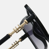 LARGE SQUARE FRAME MULTI COLOR COLORFUL SUNGLASSES_CWASG0424