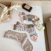 RETRO NEW GARDEN TRANSPARENT SOCKS_CWMS0555