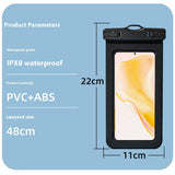 LARGE WATERPROOF PHONE CASE FOR DIVING SWIMMING_CWMM6777