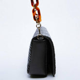 Women'S Beaded Chain Simple Versatile Shoulder Bag_Cwab3442