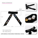 HANDMADE LONG RIBBON VELVET BOW HAIRPIN HEADDRESS_CWAHA4417