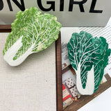 CUTE CABBAGE ACETATE HAIR CLAW CLIP QUIRKY STYLE_CWAHA5743