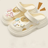CUTE NON SLIP AND ODOR RESISTANT HOLE SANDALS_CWSHS0810