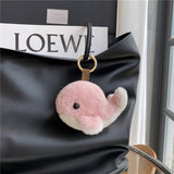 CUTE PLUSH BABY WHALE CAR KEYCHAIN PENDANT_CWMM2479