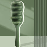 BANANA LEAF MASSAGE COMB FOR HOME USE_CWMM0909