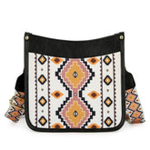 Vintage Bohemian Print Crossbody Tote Bag_Cwab2698