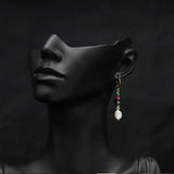 HIGH GRADE RETRO NATURAL PEARL EARRINGS FOR WOMEN_CWAJE3812