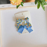 CHILDRENS FRESH FLORAL BOW HAIRPIN_CWAHA1842
