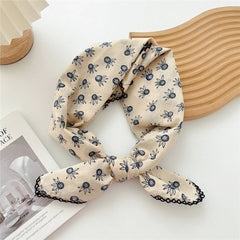 COTTON LINEN SQUARE SCARF FOR WOMEN S NECK WRAP_CWMS0672