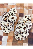 CROSS STRAP FLUFFY CASUAL SLIPPERS_CWSHS199
