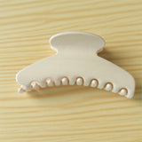 Elegant Glossy Fan Hair Clip Vintage Simple Style_Cwaha07517