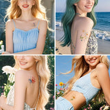 DOPAMINE CAT FIREWORK TATTOO STICKERS WATERPROOF_CWMM8338