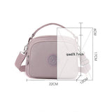 LIGHTWEIGHT NYLON SIMPLE SHOULDER MESSENGER BAG_CWAB3447