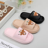 HIGHLAND COW EVA SLIDES WOMEN SUMMER SANDALS_CWSHF00228