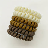 HIGH ELASTIC FROSTED PHONE CORD HAIR TIES_CWAHA1122
