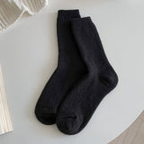 Warm And Cute Polka Dot Home Sleeping Socks_Cwms1057