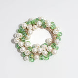 SIMPLE IMITATION PEARL CRYSTAL HAIR ROPE_CWAHA2202