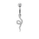 ANIMAL SHAPE FULL CZ NAVEL RING NEW FASHION_CWMM9372