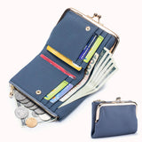 FASHION GENUINE LEATHER CLUTCH SHORT SIMPLE WALLET_CWAB3797