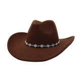 MEN WOMEN FELT COWBOY WESTERN FEDORA_CWAH04442
