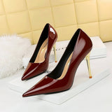 SIMPLE SHALLOW POINTED TOE HIGH HEELS_CWSHH0063