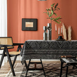 GEOMETRIC TRIANGLE PRINT TABLECLOTH_CWMM0959