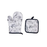 SUNFLOWER PRINT ANTI SCALDING 2 PIECE SET_CWMM1455