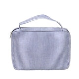 Striped Seersucker Portable Storage Bag_Cwab1412