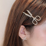 6PCS BOW FAUX PEARL DEARL DECOR HAIR CLIP_CWAHA0158