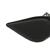 RETRO BLACK SUEDE SHALLOW POINTED TOE HIGH HEELS_CWSHH0111