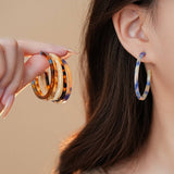 RETRO HONG KONG STYLE C SHAPED FASHION EARRINGS_CWAJE2459