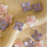 3D CHERRY BLOSSOM EMBROIDERED PATCH FOR REPAIR_CWMM5915