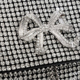 FASHIONABLE BOW TASSEL RHINESTONE EVENING BAG_CWAB3602