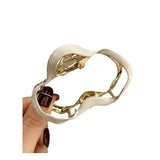 Niche Retro Cloud Solid Color Hair Clip_Cwaha1283