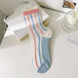 BREATHABLE THIN CARTOON PERSONALIT SOCKS BOAT SOCKS_CWMS0532