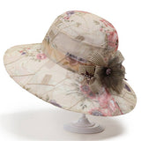 SUMMER PRINTED SMALL FRESH SUN HATZI_CWAH1499