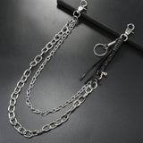 FASHIONABLE COWHIDE BRAIDED TASSEL PANTS CHAIN_CWMM4877