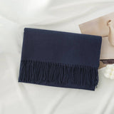 COZY SOLID COLOR WINTER SCARF WITH FOR WOMEN_CWASC0991
